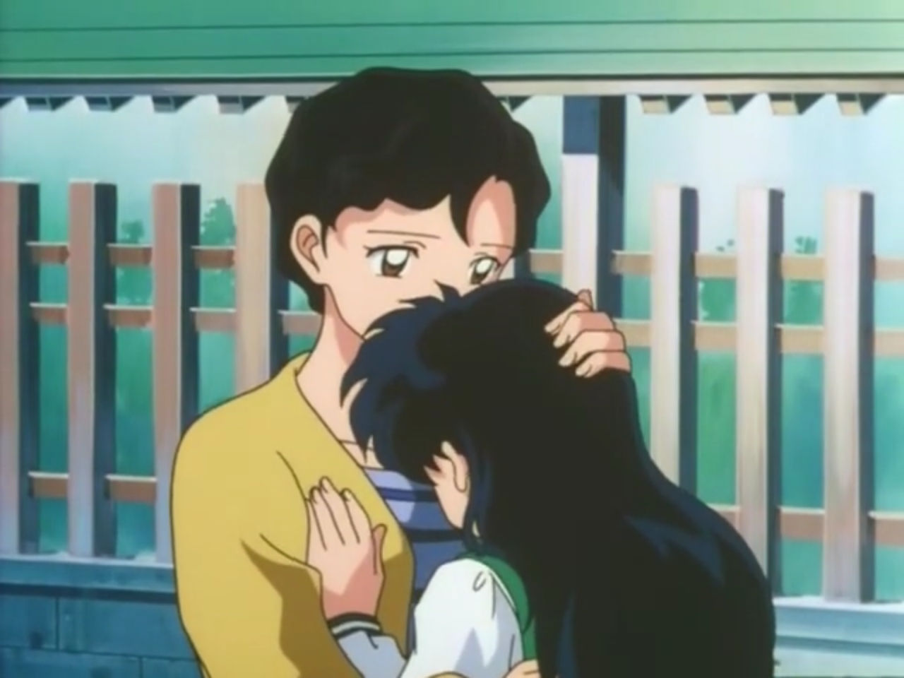 Kagame Crying Kagome crying in the arms of her mother by Advanceshipper2021 on DeviantArt