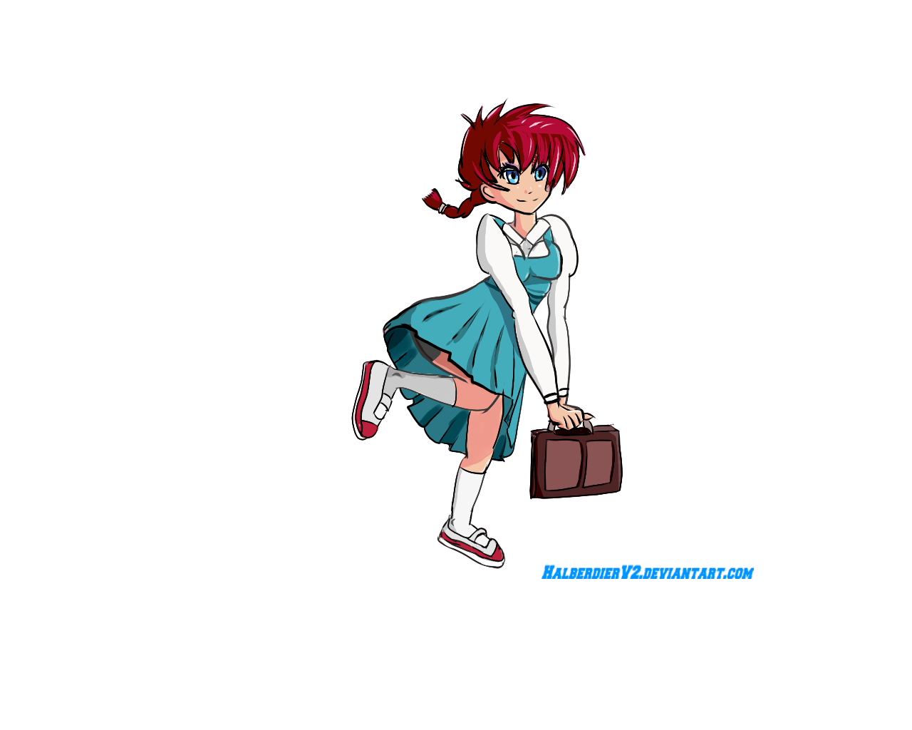 Ranma Saotome (Girl Type) - Furinkan Uniform