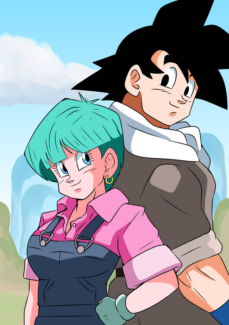 Goku x Bulma Farming by GokuofMecha on DeviantArt