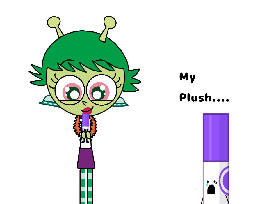 Mars With A Marker Plush by Milky2365 on DeviantArt