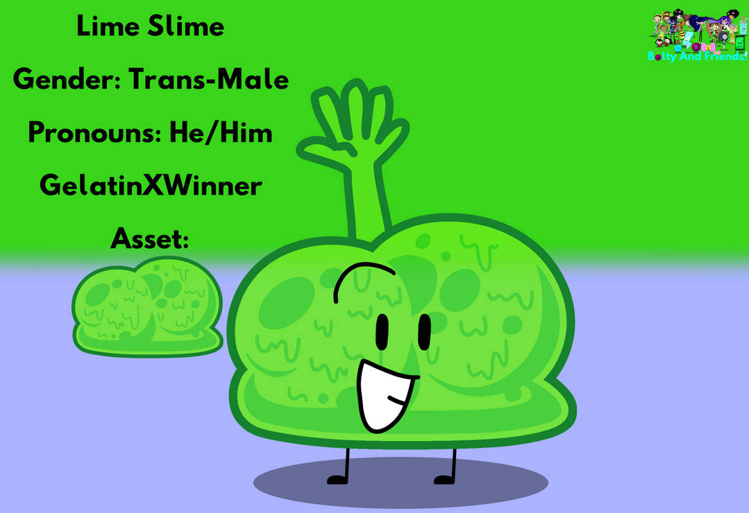 Fbslime Lime Slime - BFB/TPOT/B Fanchildren by FizzieStudios on DeviantArt