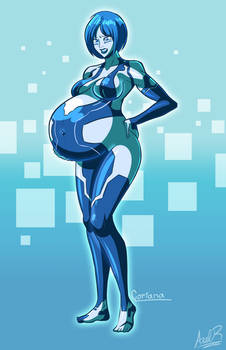 Pregnant Cortana