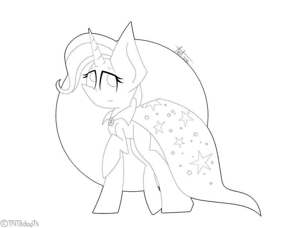 Coloring Trixy Trixie Mlp Coloring Page