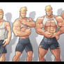 Commission - Muscle Growth Sequence