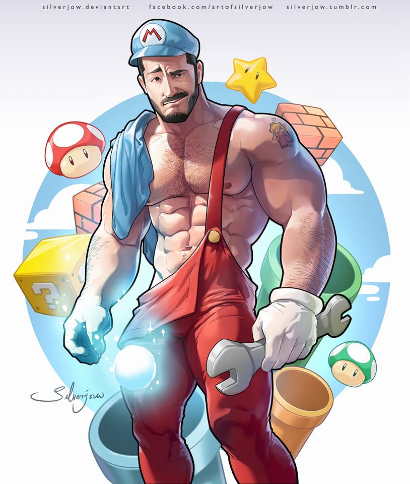 Ice Mario by silverjow