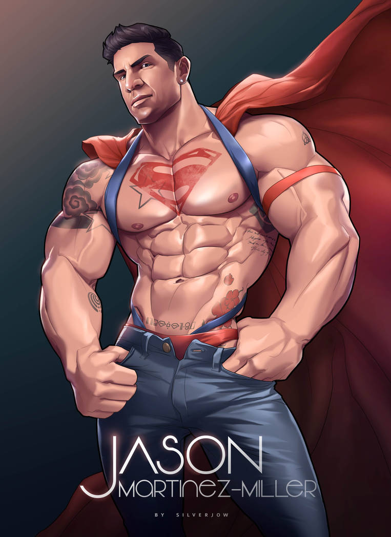 Накаченный яой. Silverjow 2020. Muscle growth man Супермен. Silverjow Марвел.