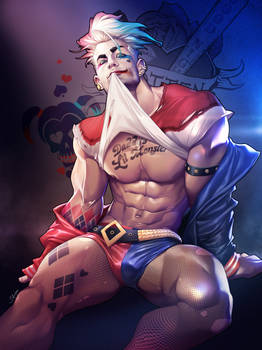Harley Quinn Genderbend