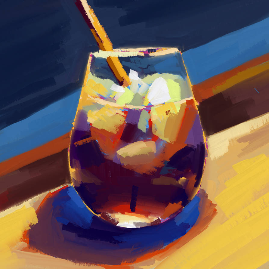 Iced Drink by karmicquota on DeviantArt