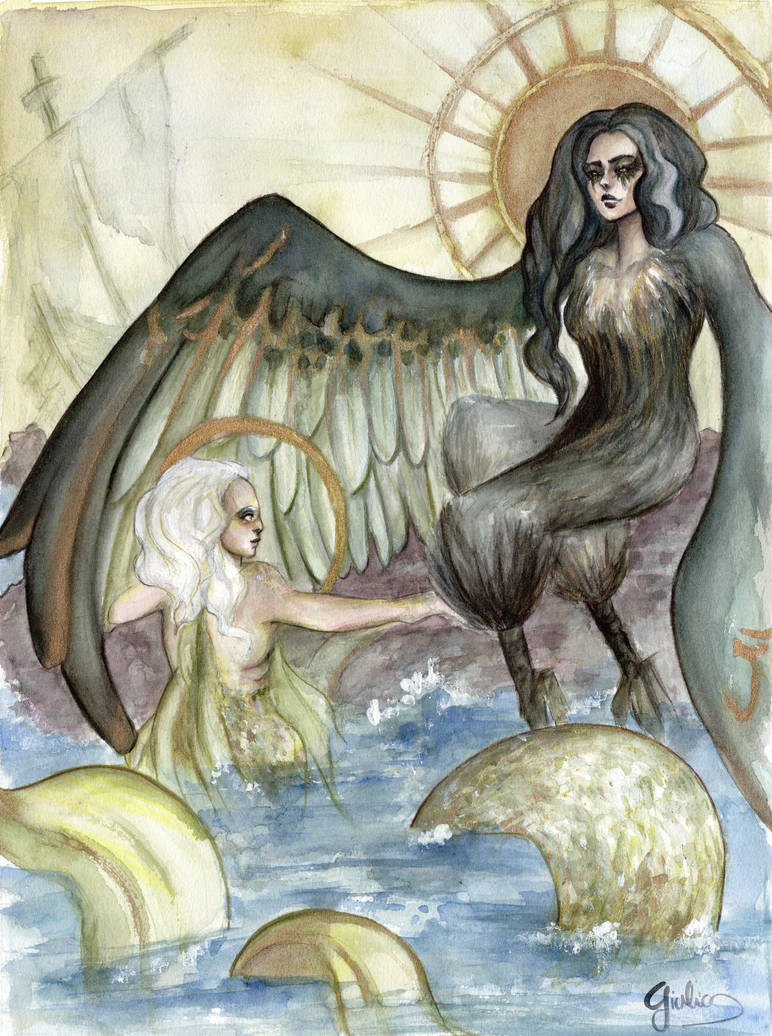 Diana Is A Strange Mermaid Mermaid vs Siren by g-ivanov on DeviantArt