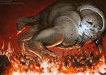 Butt Salamander by bernalilo