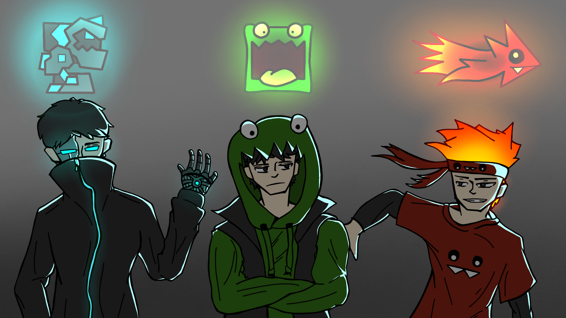 Geometry Dash Icons As Human Characters 1 By TechnoPlayz On DeviantArt geometry-dash-icons-as-human-characters-1-by-technoplayz-on-deviantart