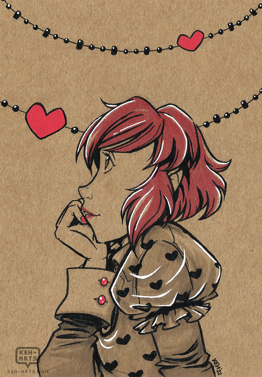 Valentine Scarlett Postcard By Keh Arts On Deviantart Valentine Scarlett Postcard By Keh Arts On Deviantart