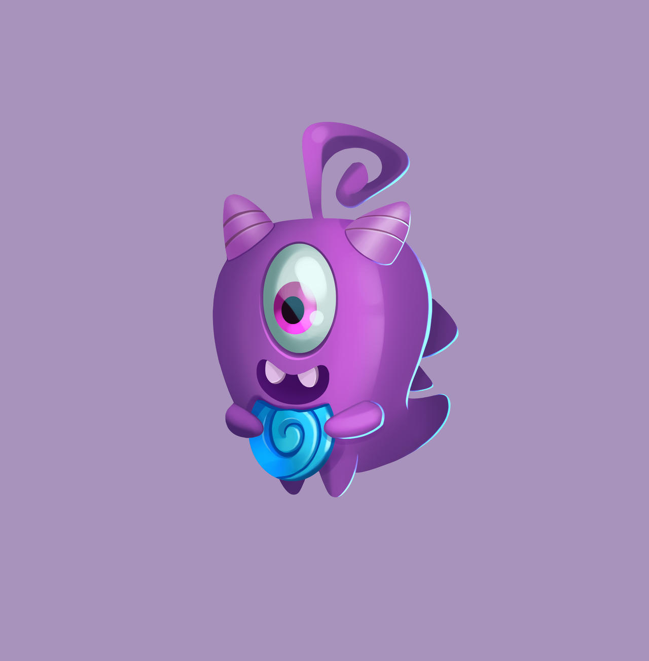 Candy Monster by ArisoAriso on DeviantArt