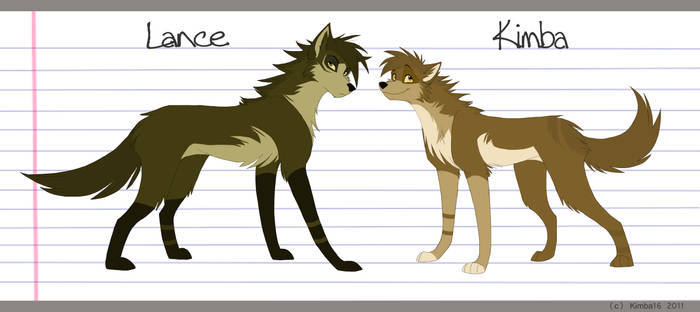 Lance and Kimba new design