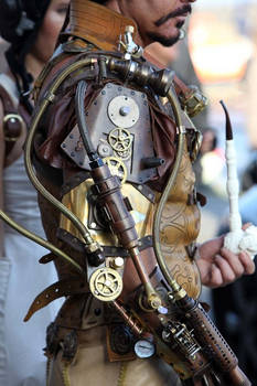 Steampunk overlord mechanical