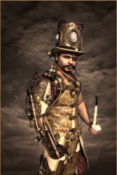 steampunk golddd ss by overlord-costume-art