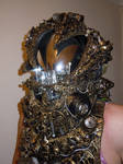 alien astronaut/ Ancient Astronaut steampunk cyber by overlord-costume-art