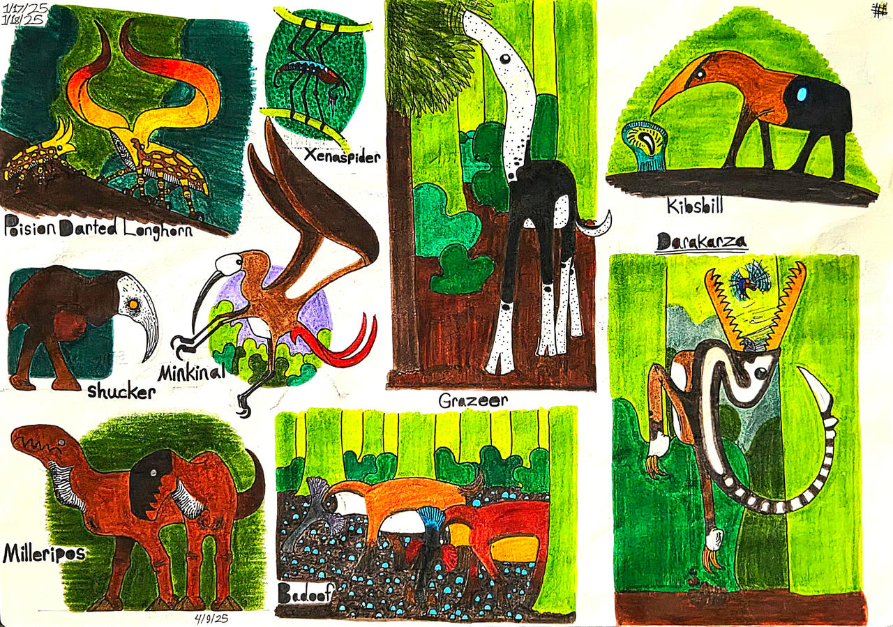 Alien Ecosystem Project Alien Ecosystems (PG 5). by Hiffoe on DeviantArt
