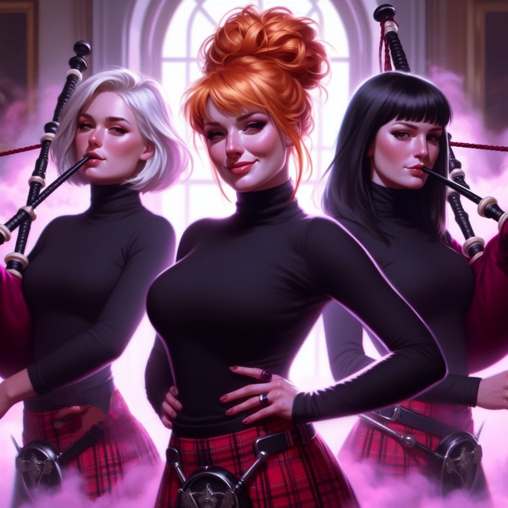 Doe, Rae, and Mimi's Hypnotic Smoke by TheSirenSpell on DeviantArt