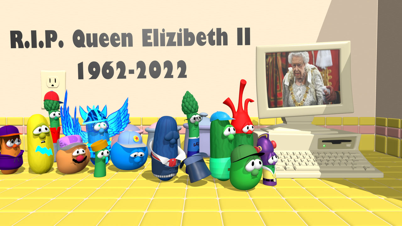 Veggiesona's Reaction to Queen of England's Death by BigIdeaFan on