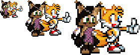 Tails X Nicole sprite...