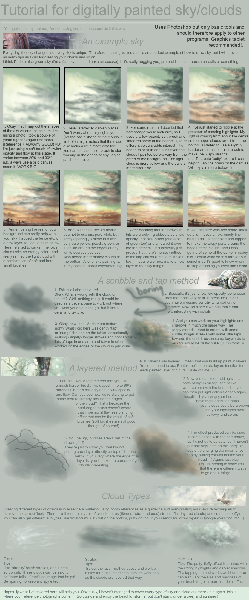 Tutorial: Painting Sky in PS by ToySkunk