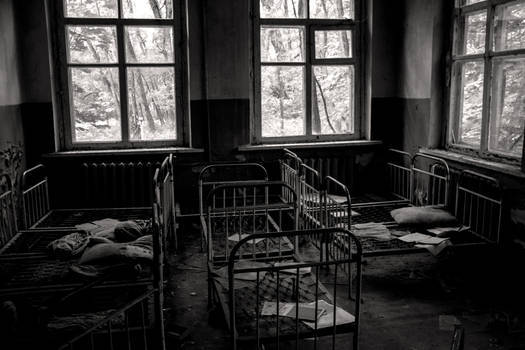 Kindergarten in Chernobyl exclusion zone