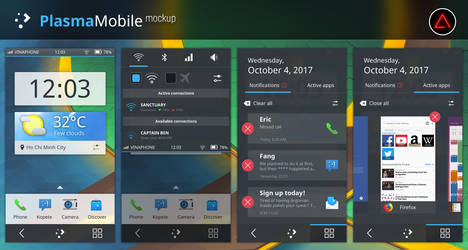 Plasma Mobile Mockup