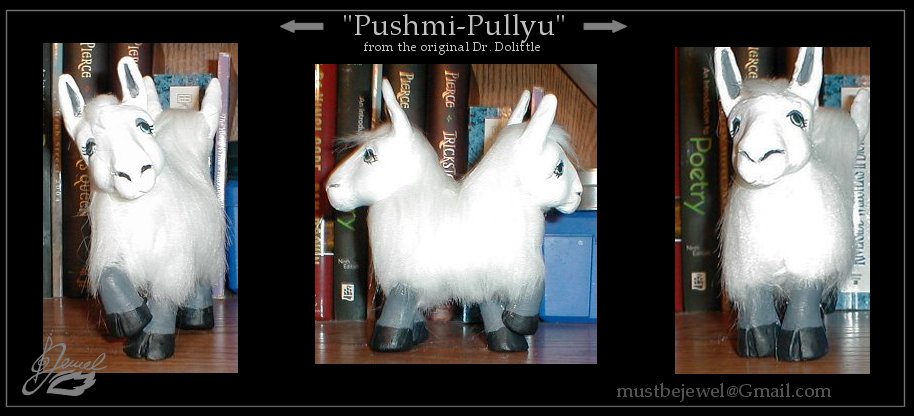 MLP custom Pushmi Pullyu by MustBeJewel on DeviantArt MLP custom Pushmi Pullyu by MustBeJewel on DeviantArt