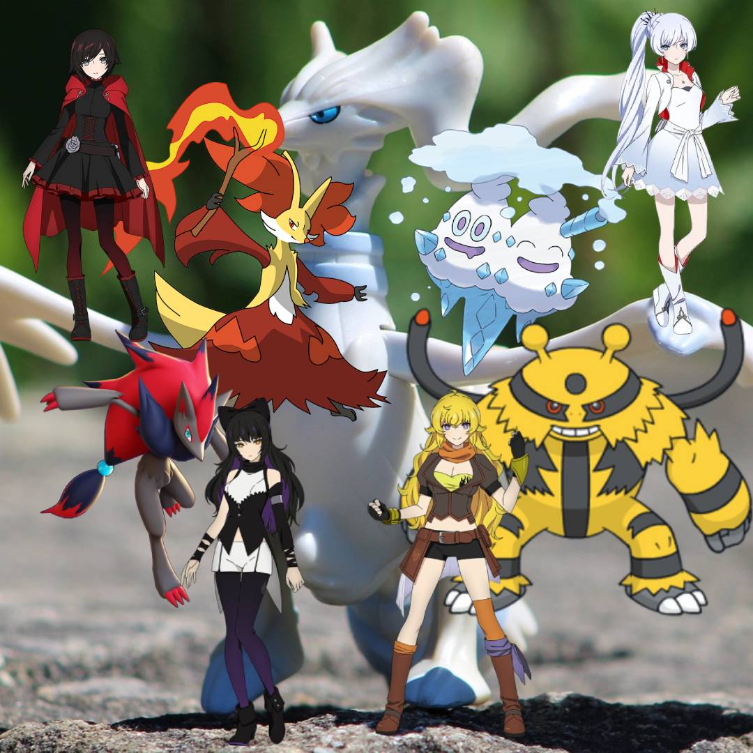 RWBY X Pokemon by MultiVerseDefender10 on DeviantArt