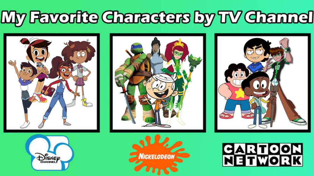 Channel V Deviantart My Favourite Characters by TV Channel by MultiVerseDefender10 on DeviantArt