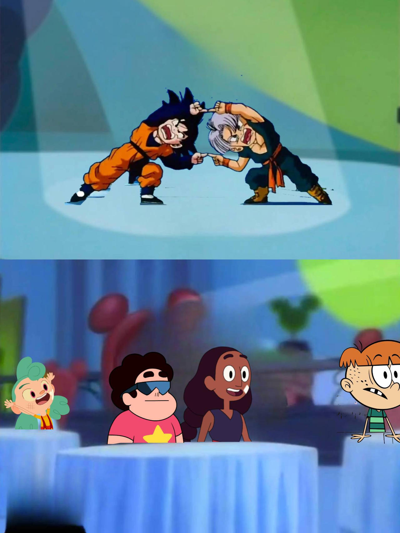 Performing the Fusion Dance by MultiVerseDefender10 on DeviantArt