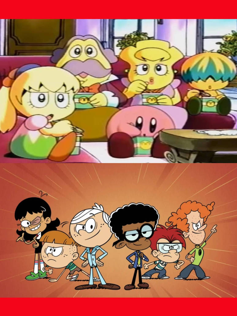 Kirby watches the Action News Team by MultiVerseDefender10 on DeviantArt