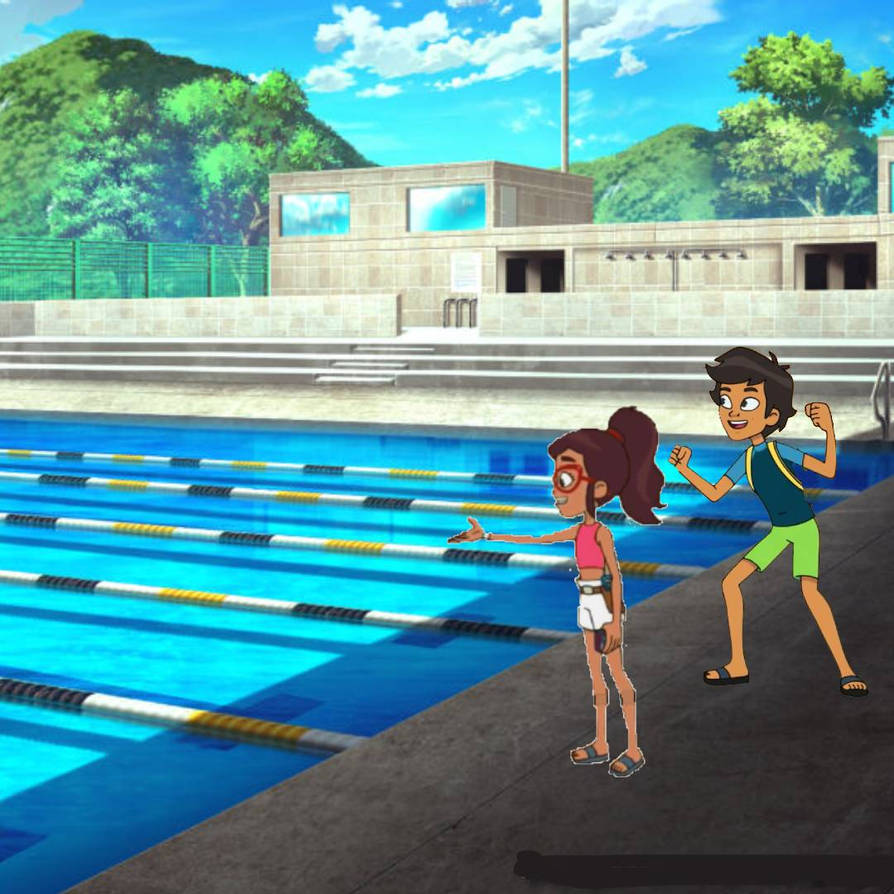 Training for the Swimming Competition by MultiVerseDefender10 on DeviantArt