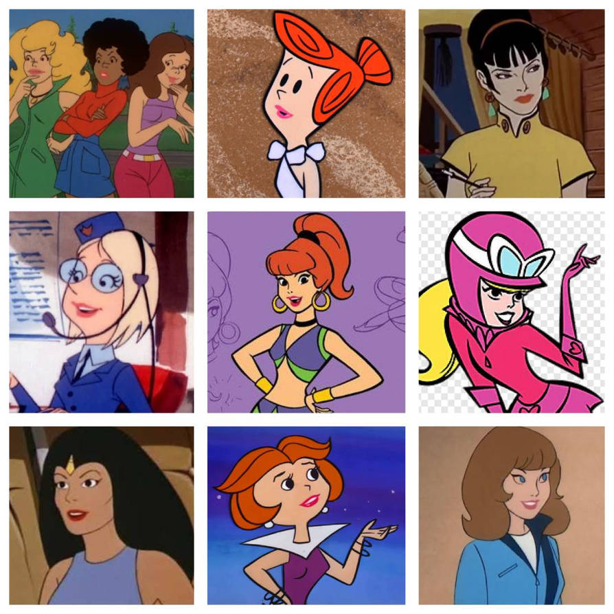 Beautiful women from Hanna Barbera by MultiVerseDefender10 on DeviantArt