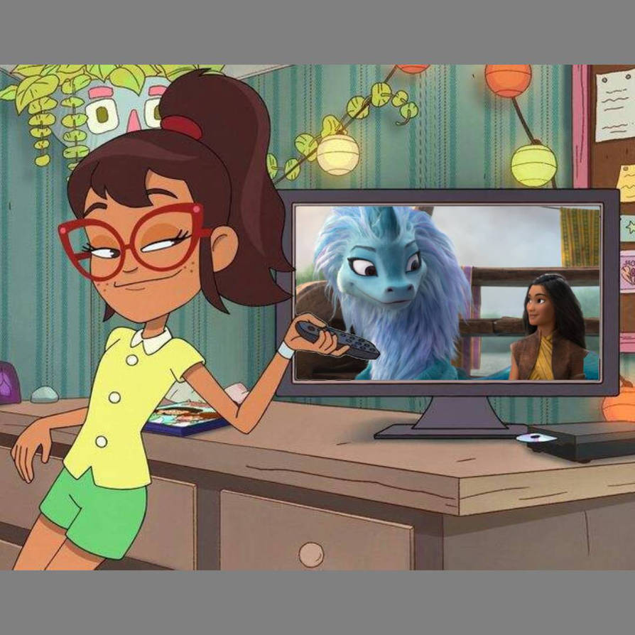 Hailey Ragon Hailey watches Raya and the Last Dragon by MultiVerseDefender10 on ...