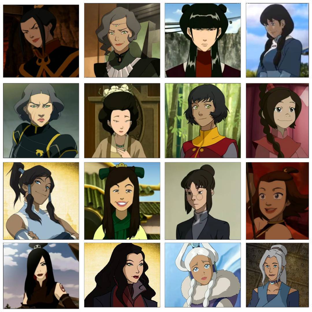 Deviantart Atla Beautiful women from ATLA and TLOK by MultiVerseDefender10 on DeviantArt