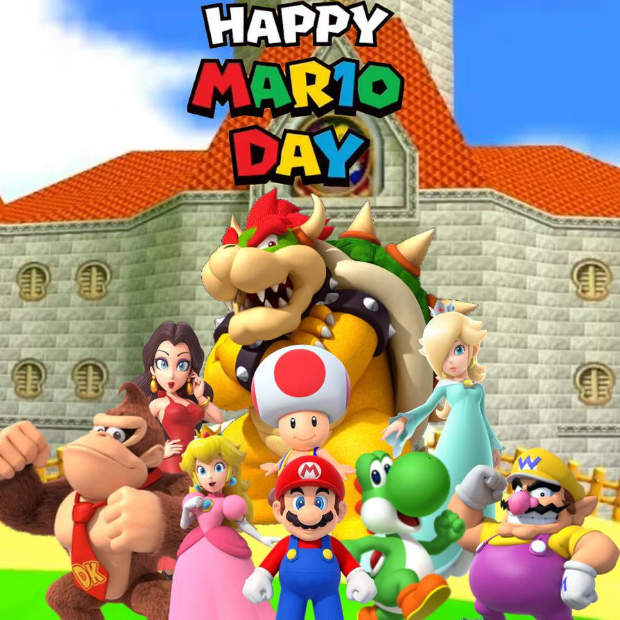 Happy Mario Day 2025 by MultiVerseDefender10 on DeviantArt