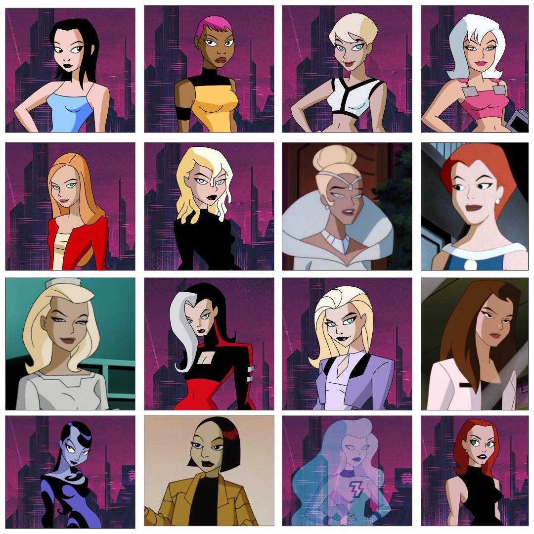 Batman Female Roster Beautiful women from Batman Beyond by MultiVerseDefender10 on DeviantArt
