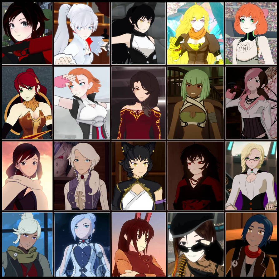 Beautiful Rwby Beautiful women from RWBY by MultiVerseDefender10 on DeviantArt