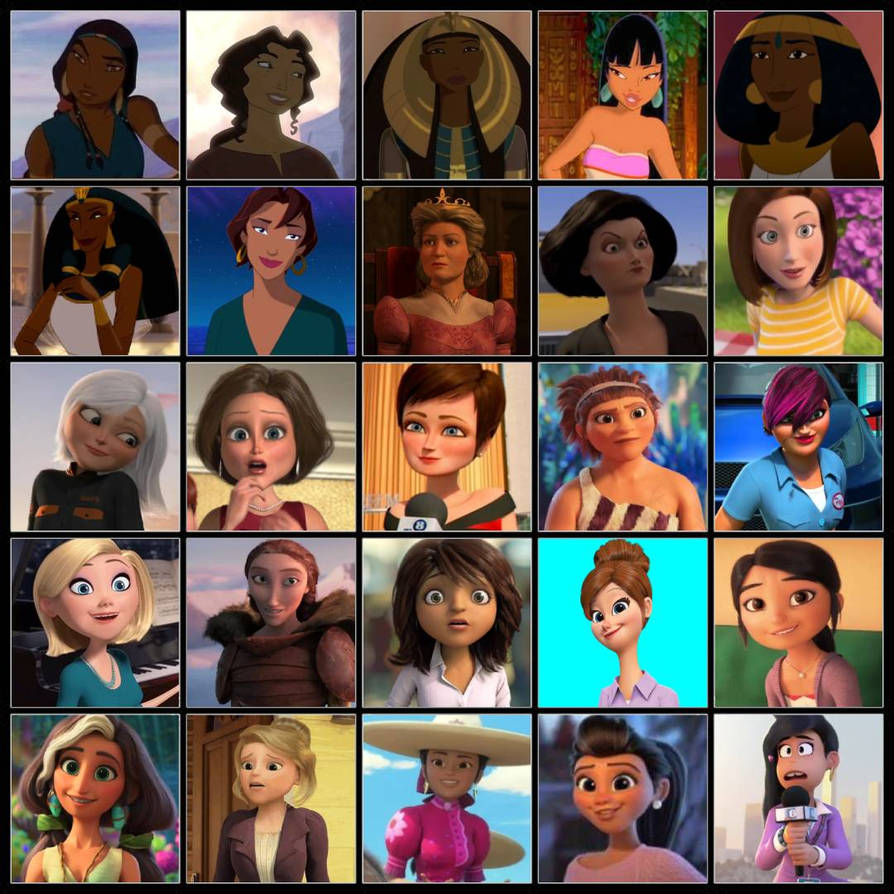 Beautiful women from DreamWorks Animation movies by ...