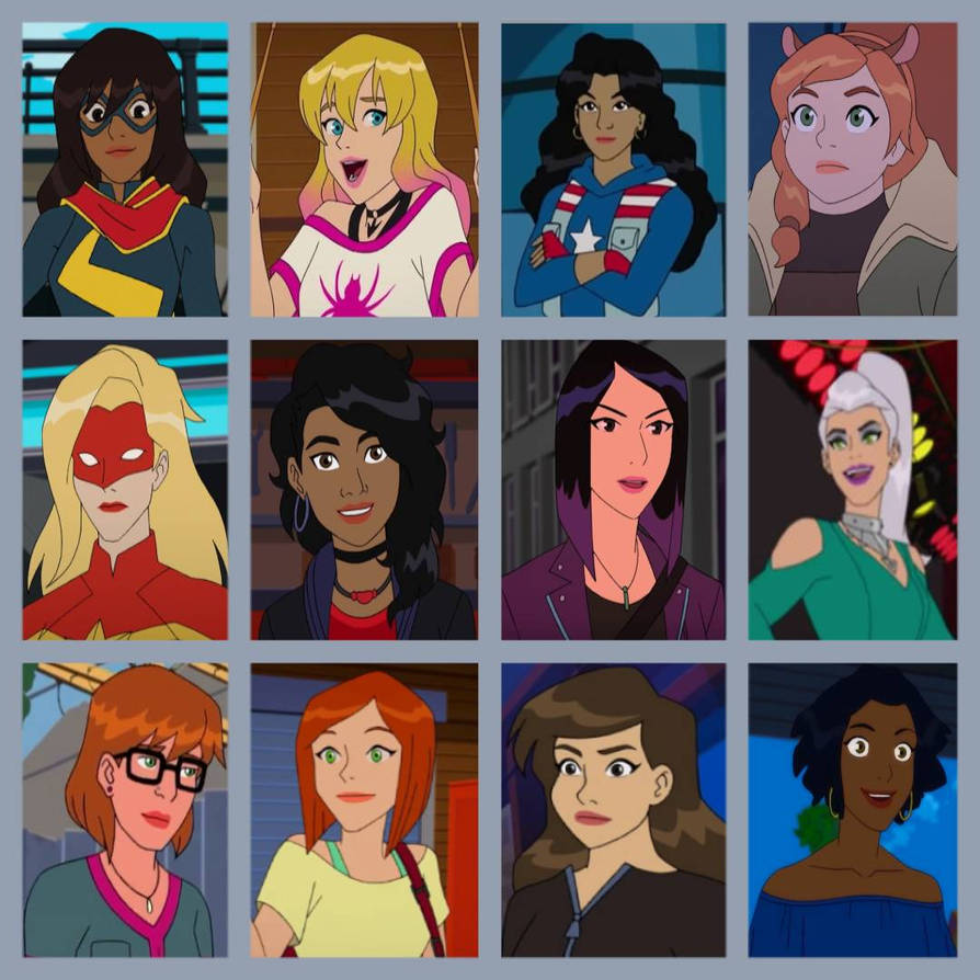 Marvel Rising Kate Beautiful women from Marvel Rising by MultiVerseDefender10 on DeviantArt