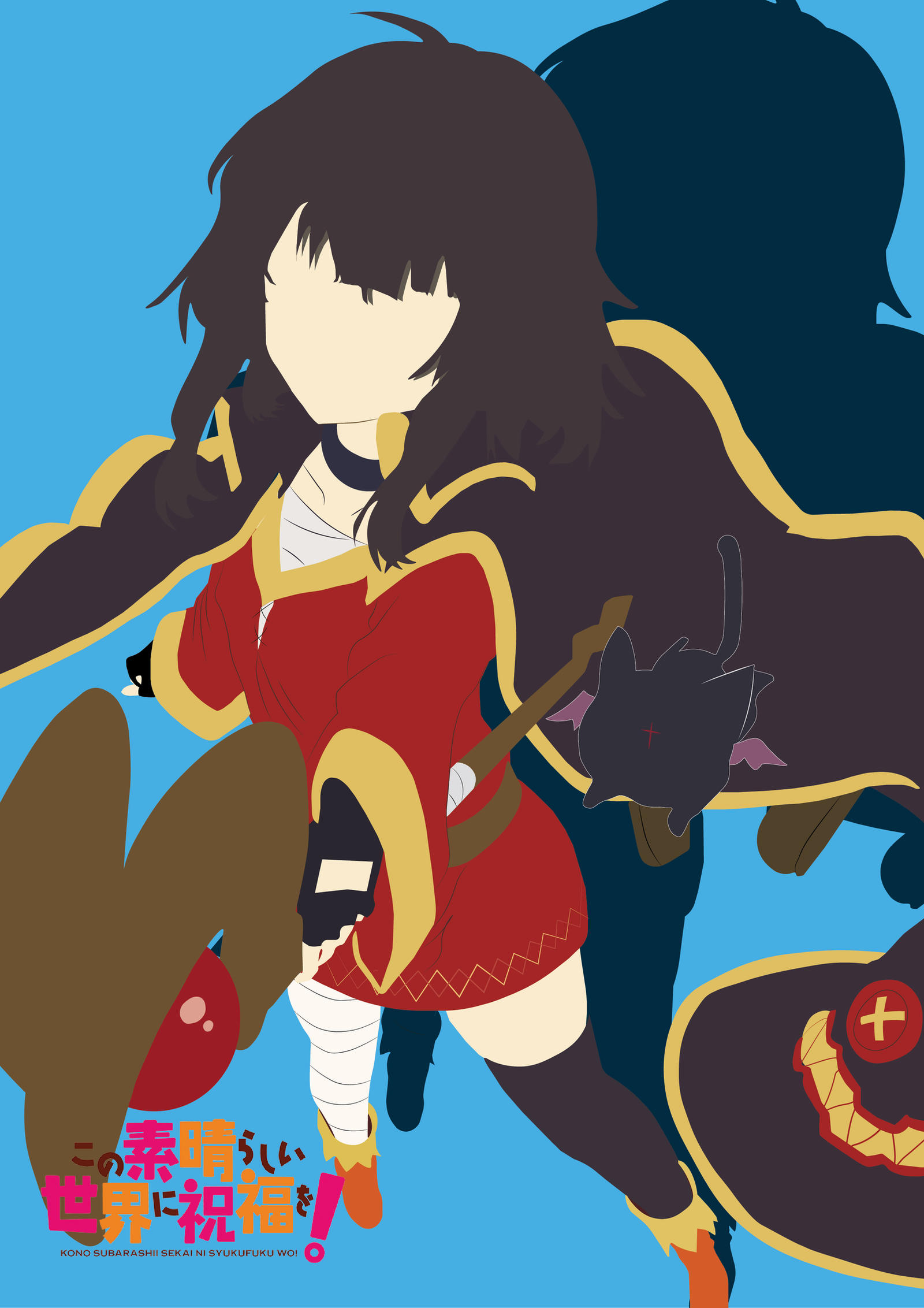 Fall Megumin Megumin by LightningLucas on DeviantArt