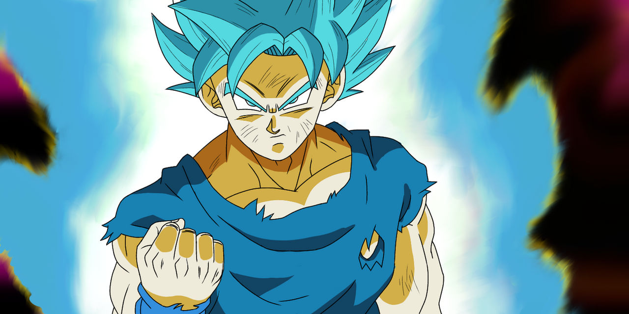 Goku SSJ Blue (Torneo) by VictorTostado on DeviantArt