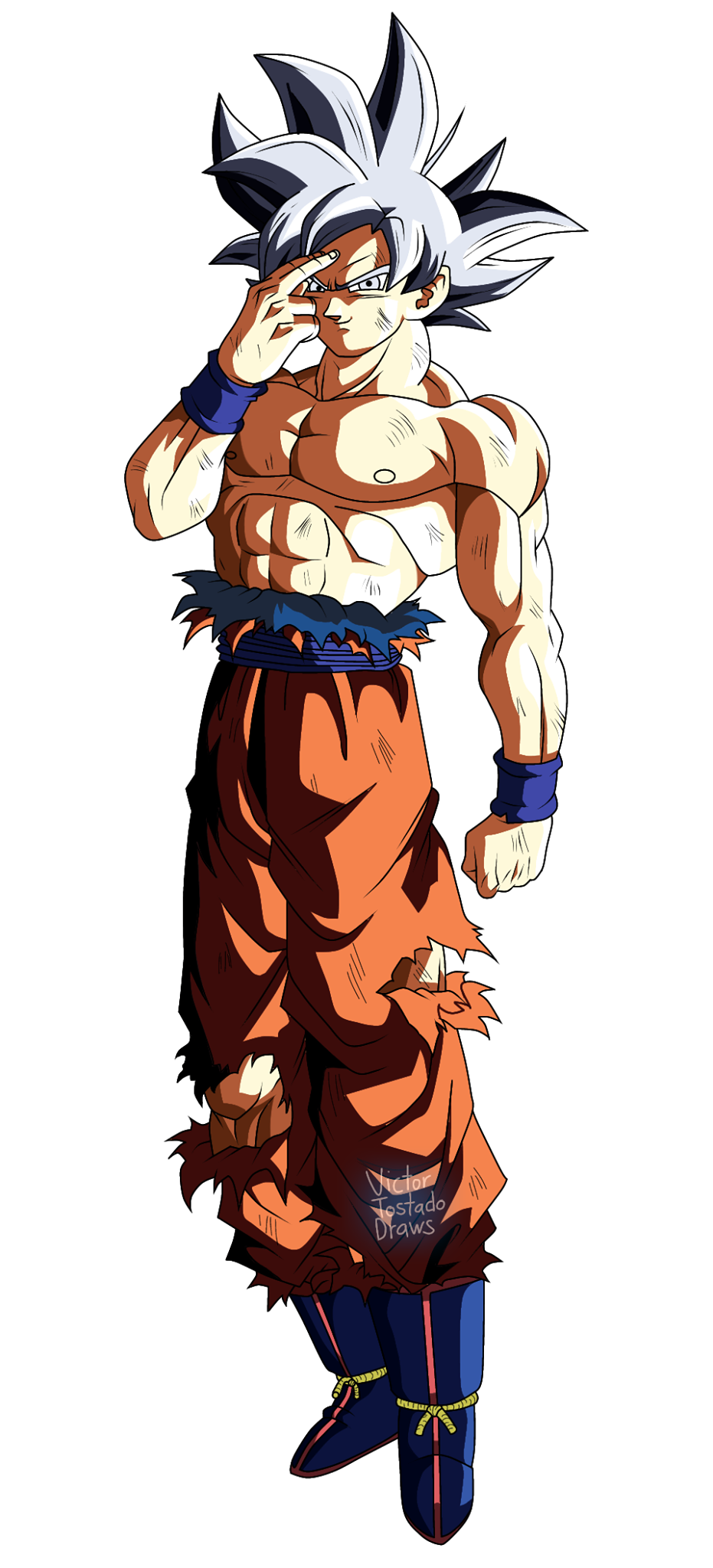 Goku - Instinto Superior Incompleto by Thony99 on DeviantArt