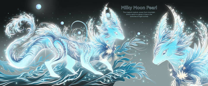 Auction. OPEN. Milky Moon Pearl Sb: 42 Eur. Adopt