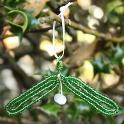 Mistletoe Christmas Tree Ornament