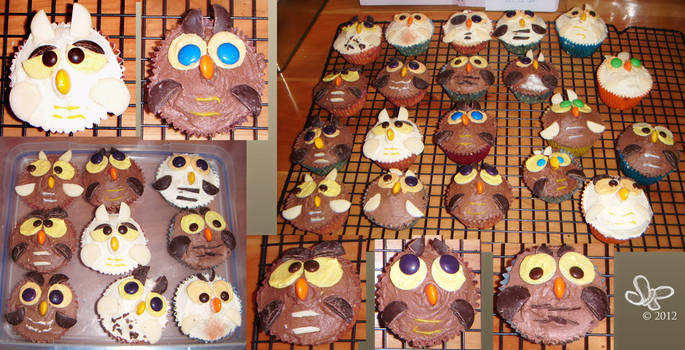 Owl Cupcakes