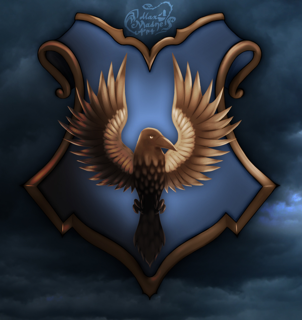 Mosaic Ravenclaw with Eagle