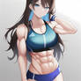 Brunette Fitness Girl
